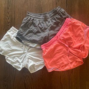 (3) Pairs of Hotty Hot LuLuLemon Shorts